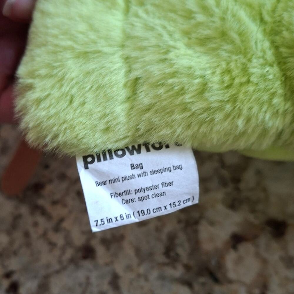 Pillowfort Bear Kids Mini Plush w/ Sleeping Bag - Picture 2 of 4